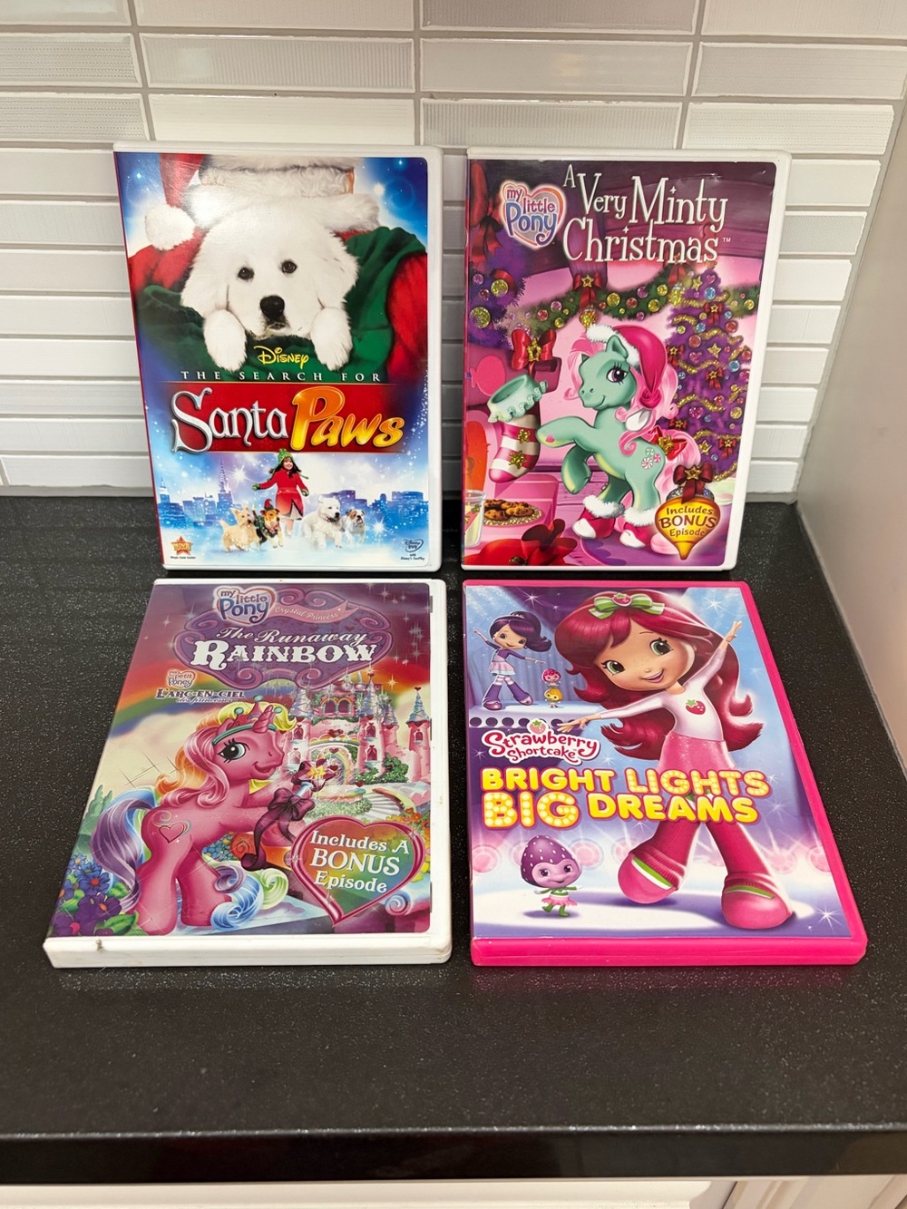 4 DVD lot - Animated young kids